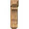 Ekena Millwork Balboa Craftsman Rough Sawn Bracket w/ Offset Brace, Western Red Cedar, 8"W x 22"D x 30"H BKT0806X22X30BOA04RWR - alternate 3